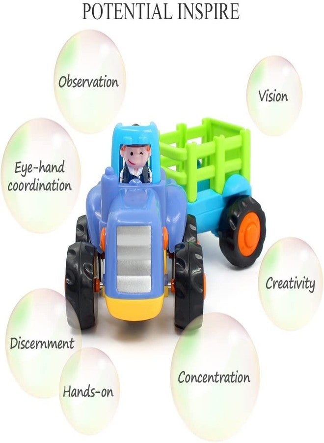 SELLMONK Unbreakable Toy Friction Powered Cars Push and Go Vehicles Toys for Children Boys Girls Kids (4 Pcs) - Image 2